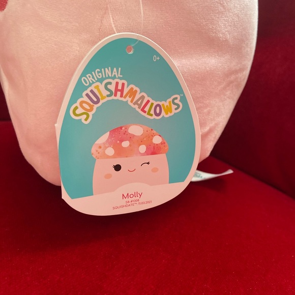 8” Molly the Mushroom Squishmallows - Picture 3 of 3